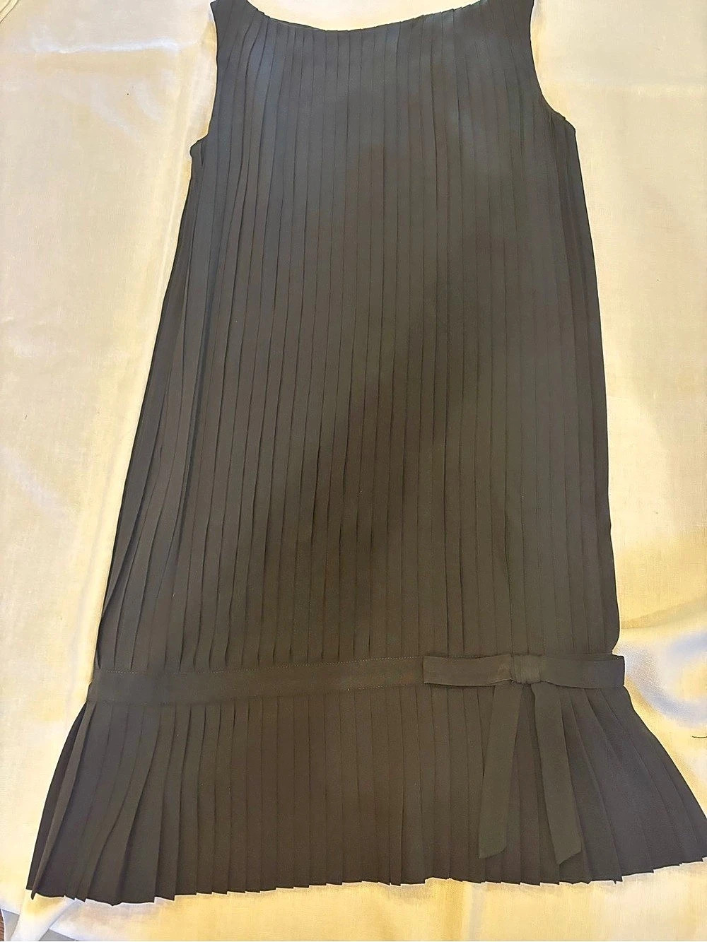 Vintage Junior Sophisticates original Pleated Black Dress Like New - 1950-1960’s